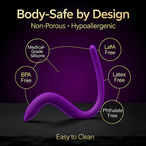Prostate Massager – Ergonomic Silicone Pelvic Floor Wellness Massager - Mairalea