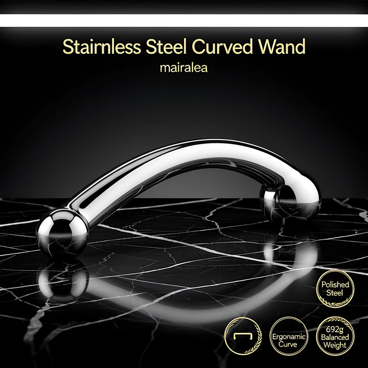 Prostate Massager – Stainless Steel Weighted Anal Massage Tool - Mairalea