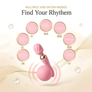 Prostate Vibrator 2-in-1 Dual-Head Bullet Massager - Mairalea