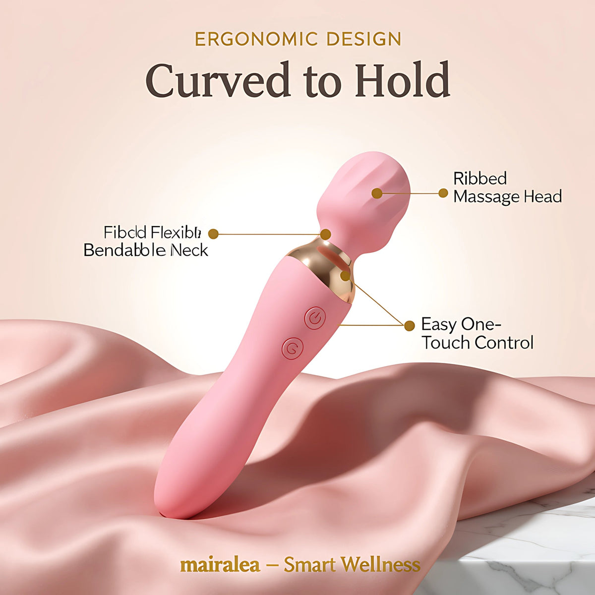 Prostate Vibrator 2-in-1 Dual-Head Bullet Massager - Mairalea