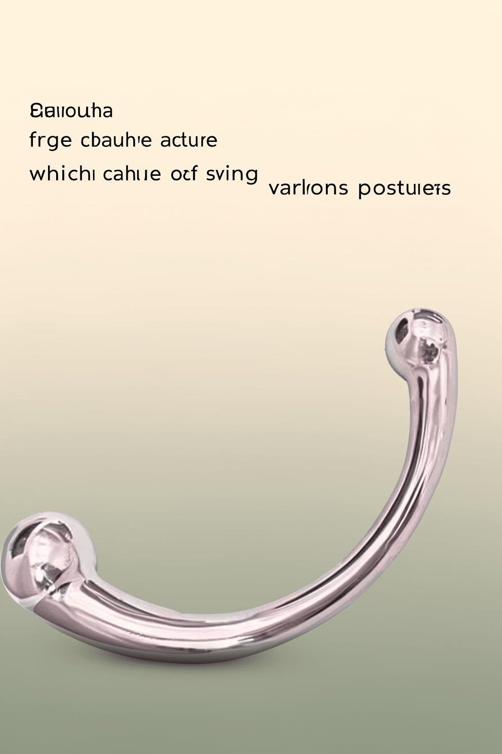 Pure G Spot Metal Wand Anal Prostate Massage Stick Polished Steel Massager Hard Dildo 692 G - Mairalea