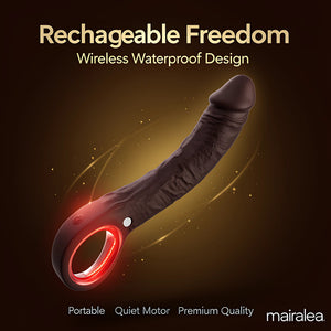 Realistic Dildo Vibrating 7.8 Inch | G-Spot & Clitoral Stimulator Toy - Mairalea