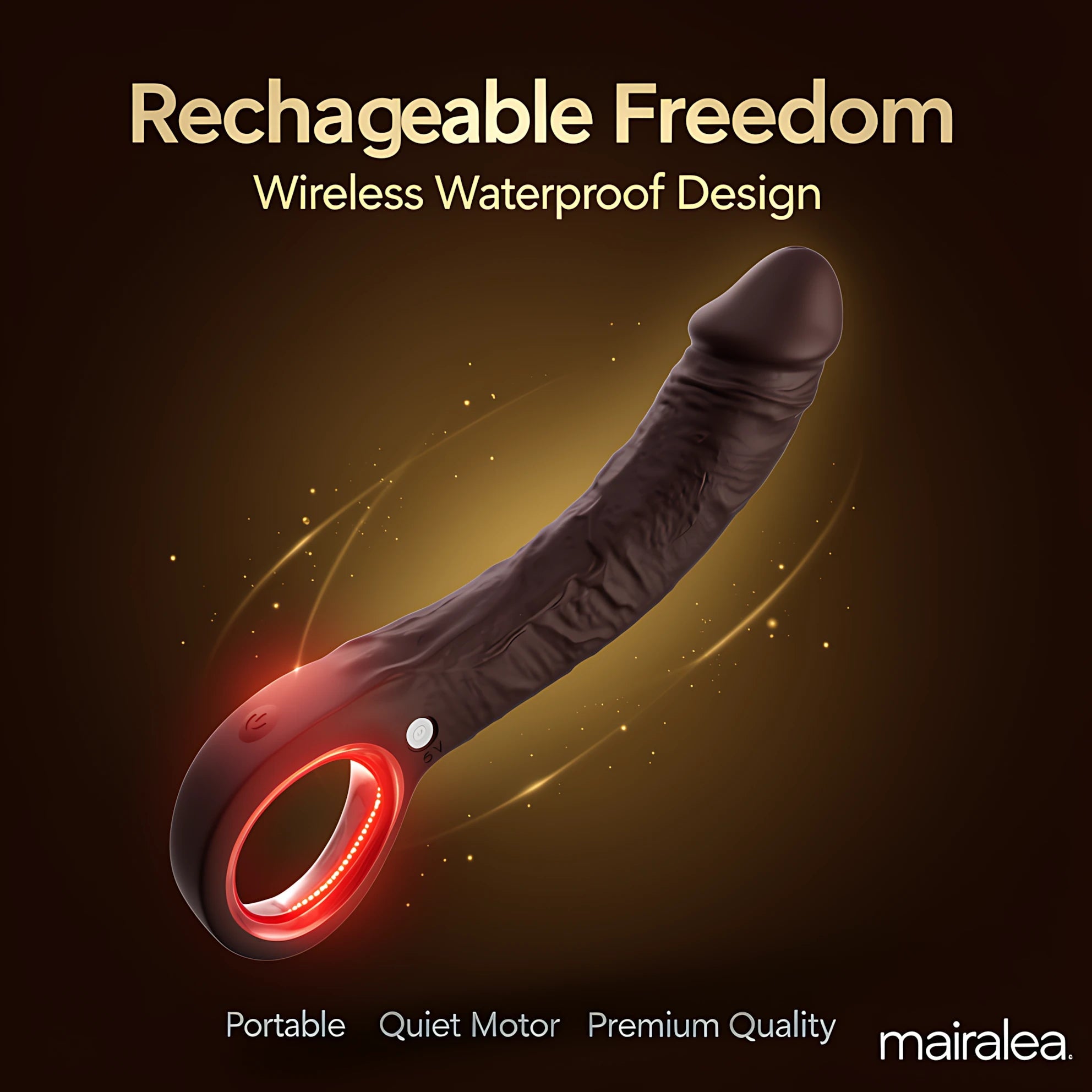 Realistic Dildo Vibrating 7.8 Inch | G-Spot & Clitoral Stimulator Toy - Mairalea