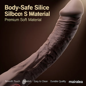 Realistic Dildo Vibrating 7.8 Inch | G-Spot & Clitoral Stimulator Toy - Mairalea
