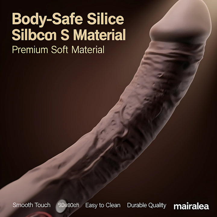Realistic Dildo Vibrating 7.8 Inch | G-Spot & Clitoral Stimulator Toy - Mairalea