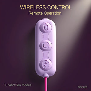 Remote Control Vibrator, Bullet & Egg Vibrator for Women, Mini Strong Clitoral Stimulator Toy - Mairalea