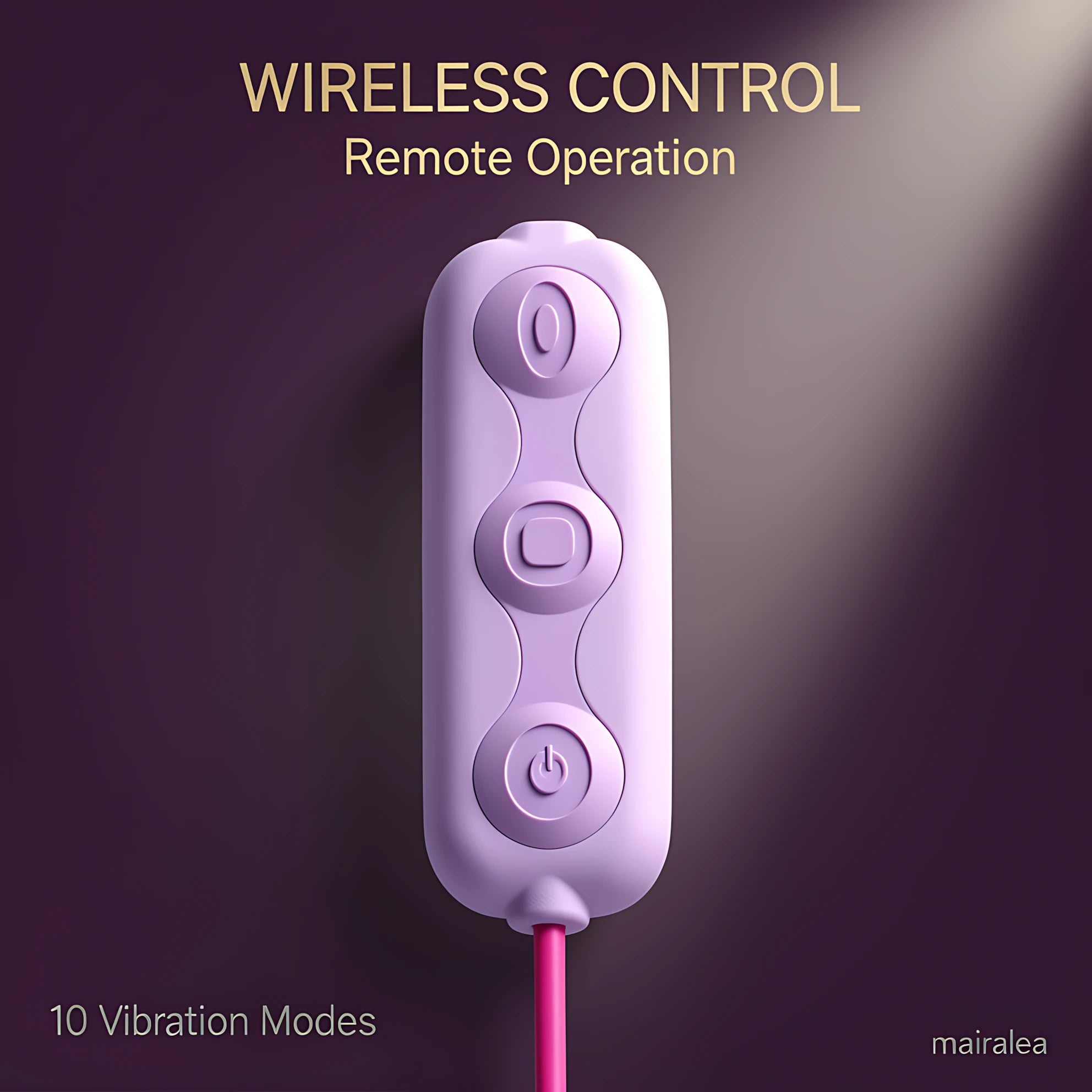 Remote Control Vibrator, Bullet & Egg Vibrator for Women, Mini Strong Clitoral Stimulator Toy - Mairalea