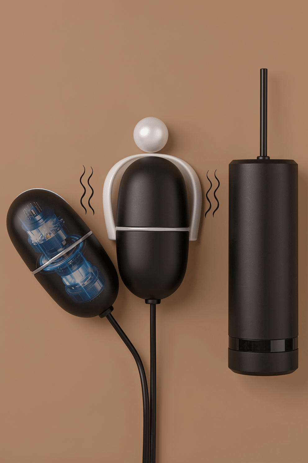 Remote control vibrator for women with wireless clitoral and G spot stimulation