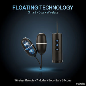 Remote Control Vibrator for Women | Wireless Clitoral & G Spot Massager, Multiple Modes - Mairalea