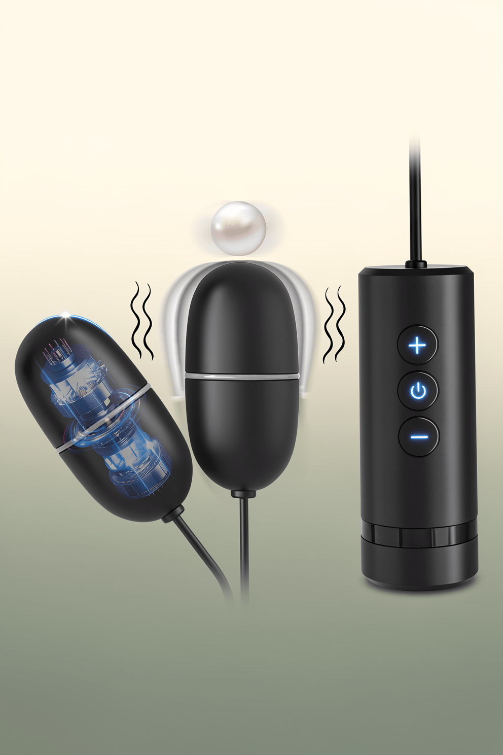 Wireless bullet vibrator for clitoral stimulation and intimate couple use