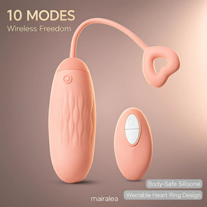 Remote Control Vibrator for Women, Wireless Clitoral & G Spot Stimulator with Multiple Modes - Mairalea