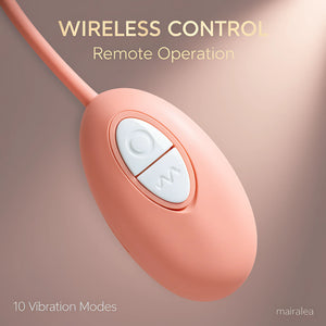 Remote Control Vibrator for Women, Wireless Clitoral & G Spot Stimulator with Multiple Modes - Mairalea