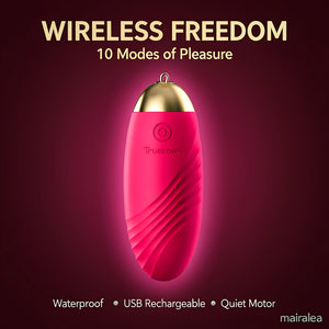 Remote Control Vibrator | Wireless Clitoral & G Spot Stimulator - Mairalea