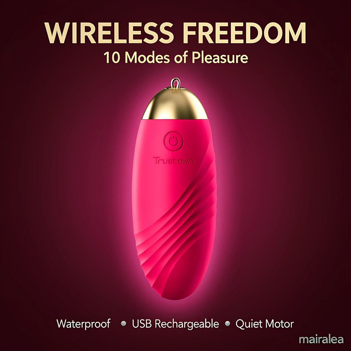 Remote Control Vibrator | Wireless Clitoral & G Spot Stimulator - Mairalea