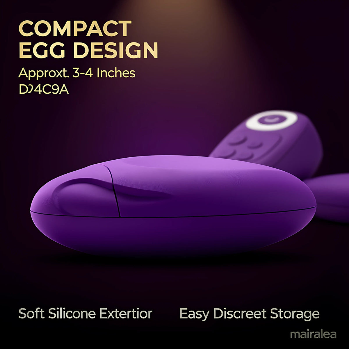 Remote Control Vibrator | Wireless Clitoral & G Spot Stimulator for Women, Waterproof Multi-Mode - Mairalea
