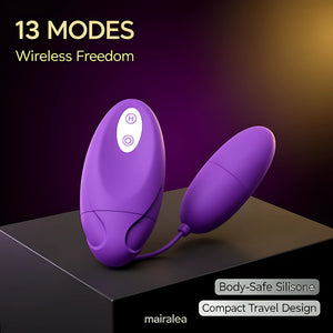 Remote Control Vibrator | Wireless Clitoral & G Spot Stimulator for Women, Waterproof Multi-Mode - Mairalea
