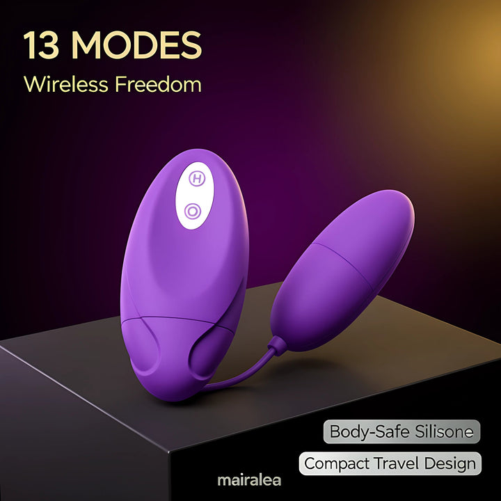 Remote Control Vibrator | Wireless Clitoral & G Spot Stimulator for Women, Waterproof Multi-Mode - Mairalea