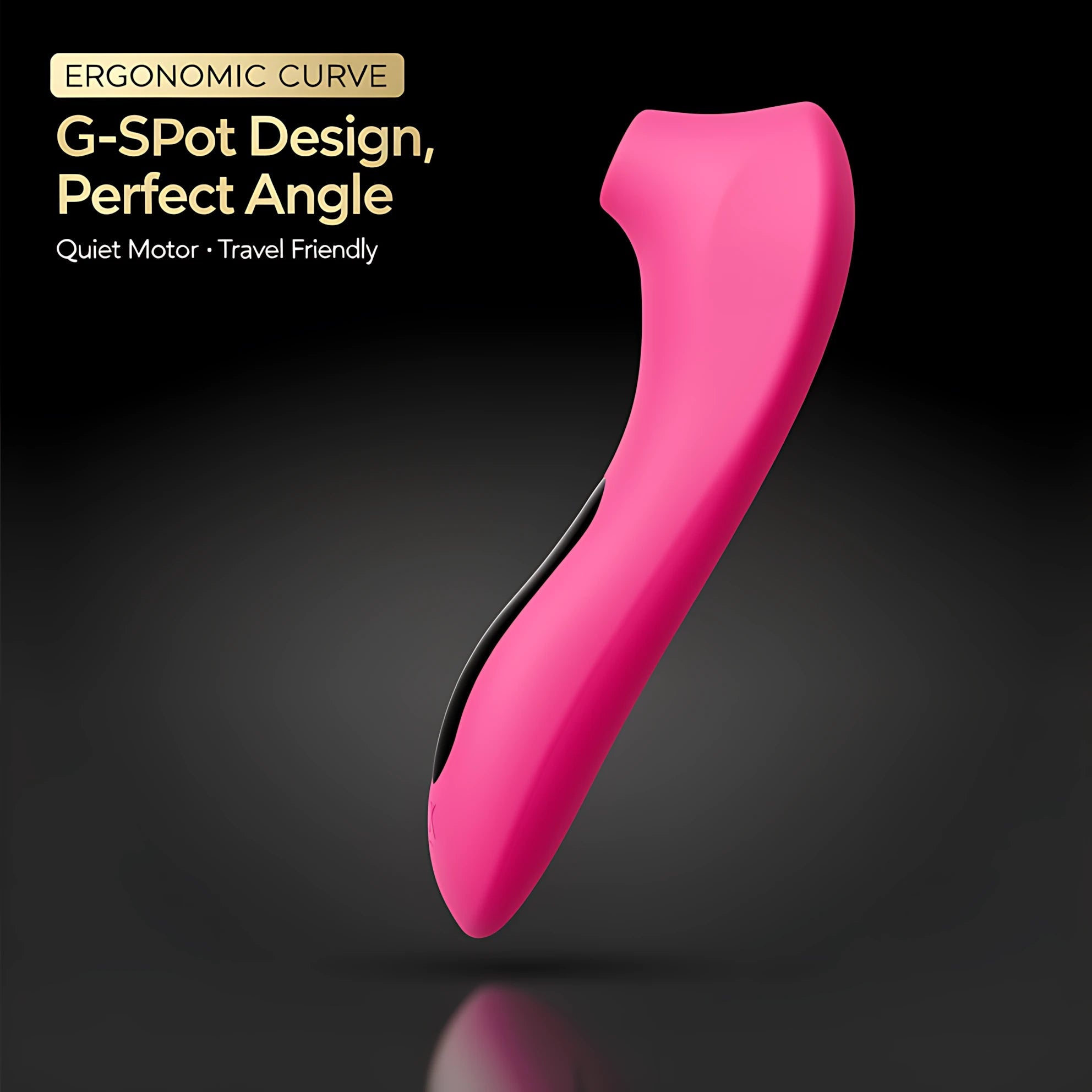 Rose Sex Toy | Clitoral Suction & G Spot Vibrator for Women & Couples - Mairalea