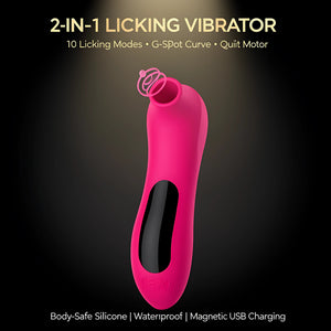 Rose Sex Toy | Clitoral Suction & G Spot Vibrator for Women & Couples - Mairalea