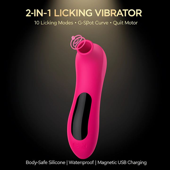 Rose Sex Toy | Clitoral Suction & G Spot Vibrator for Women & Couples - Mairalea