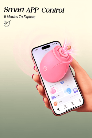 Rose Sex Toy Vibrator for Women, APP Control Rose Adult Toys with 9 Sucking & Vibrating Modes, Waterproof Sex Toys Sucker, Clit Nipple Stimulator for Couples & Solo Nipple Clamps - Mairalea