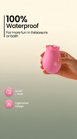 Rose Sex Toy Vibrator for Women, APP Control Rose Adult Toys with 9 Sucking & Vibrating Modes, Waterproof Sex Toys Sucker, Clit Nipple Stimulator for Couples & Solo Nipple Clamps - Mairalea