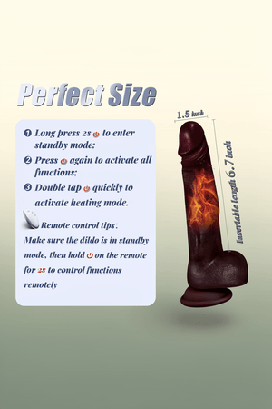 Sex Toys Thrusting Dildo Vibrator, Lifelike Heated Silicone Black Penis with 10 Thrusting & 10 Vibrating Modes for clit Anal stimulater, Realistic G Spots Dildos Adult Sex Toy for Women Couple Play - Mairalea