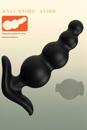 Silicone Anal Beads Butt Plugs, Anal Trainer with 3 Different Size,Anal Training Sets for Beginners Advanced Users,Pack of 3 Prostate Sex Toys (3 pcs Anal Plugs) - Mairalea
