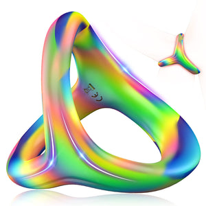 Silicone Penis Ring for Men, Adorime 3 in 1 Ultra Soft Stretchy Cock Ring Penis Enlargers Erection Tool, Sex Toy for Men - Mairalea