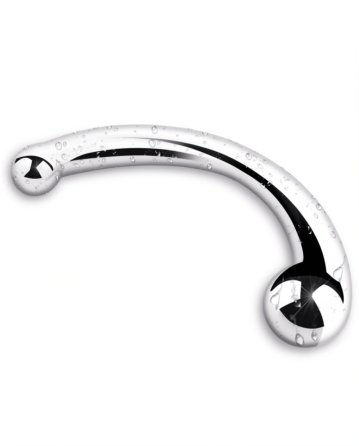 Stainless Steel Anal Massager - Pure G Spot Metal Wand Prostate Massage Stick 692g - Mairalea