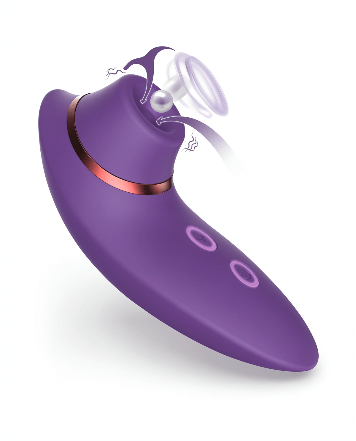 Sucking Vibrator | Clitoral Sucker & G Spot Stimulator, 9 Modes Waterproof Sex Toy - Mairalea