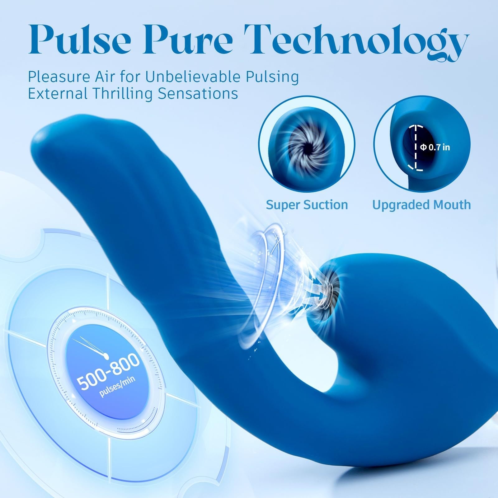 Suction Telescopic Vibrating Wand - Mairalea