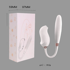 Suction Tongue - Licking Vibrating Wand - Mairalea