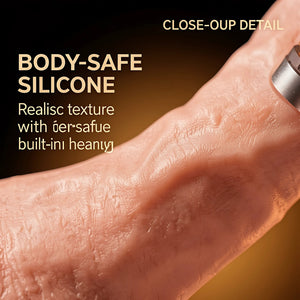 Thrusting Dildo Vibrator | Heating G Spot & Clitoral Stimulator, Remote Control Toy - Mairalea