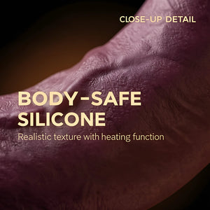 Thrusting Dildo Vibrator | Heating Realistic G Spot & Clitoral Sex Toy - Mairalea