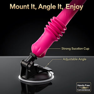 Thrusting Dildo with Automatic Motion, Vibration & APP Control - Mairalea