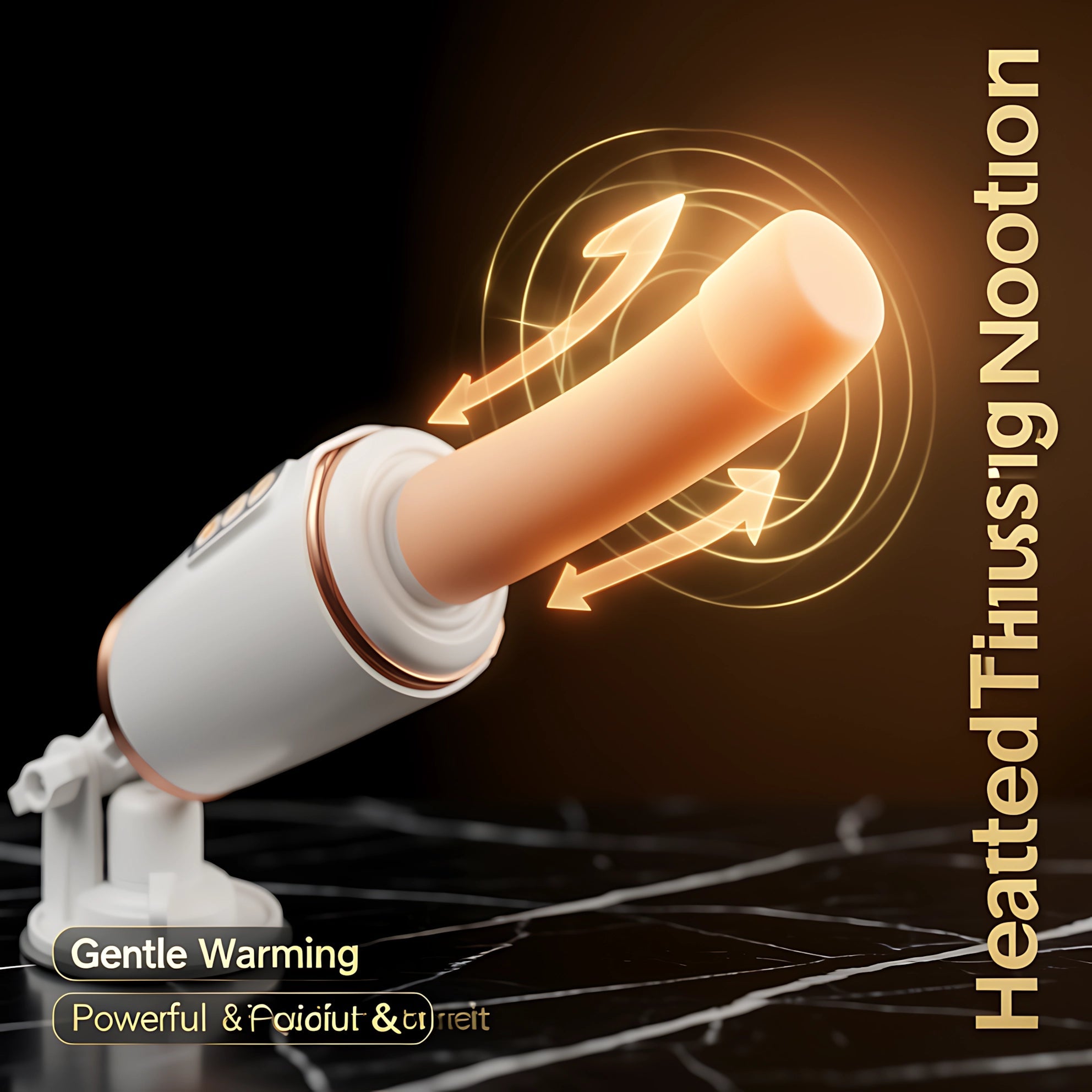 Thrusting Sex Machine with Dual Motors, Remote Control & 10 Modes - Mairalea