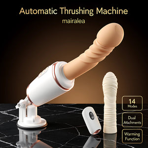 Thrusting Sex Machine with Dual Motors, Remote Control & 10 Modes - Mairalea
