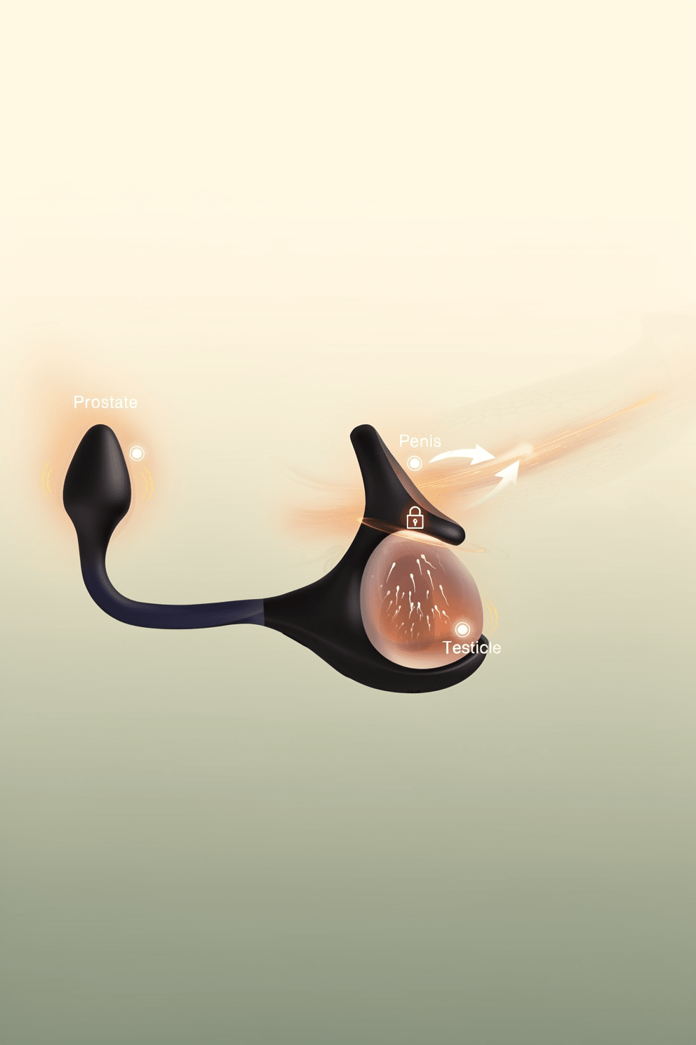 Tracy's Dog Prostate Massager Vibrating Cock Ring, Anal Sex Toys for Men Butt Plug Vibrator with 9 Speed, Penis Ring Vibrator for Testicle Massage, Remote P-Spot Stimulator for Solo Couple, Nexring - Mairalea