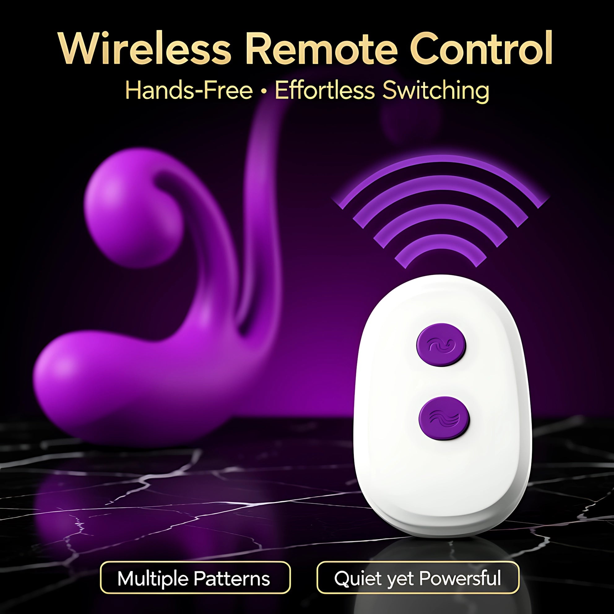 Tracy's Dog Remote Control Vibrator – C-Shape Dual Stimulator - Mairalea