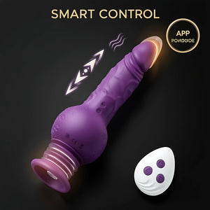Tracy’s Dog Thrusting Dildo | G Spot & Anal Vibrator with 10 Modes - Mairalea