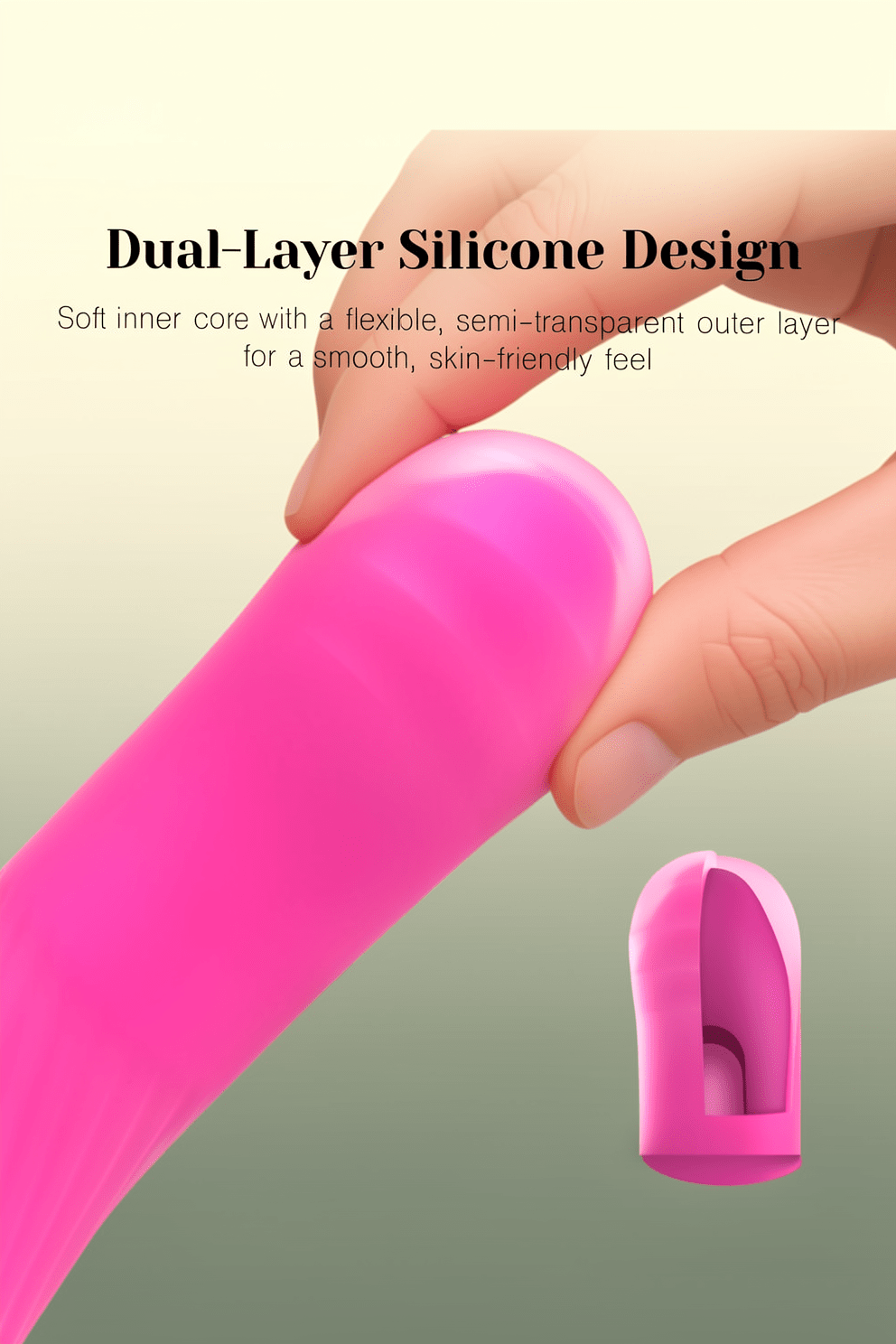 Tracy’s Dog Thrusting Dildo Sex Machine for Women, 2.36-Inch Deep Thrusts Vibrator Sex Toy with 3 Speeds & 10 Vibration Modes, Remote Control Adult Toy, Dual-Layer Silicone, Heating Function（Lento） - Mairalea