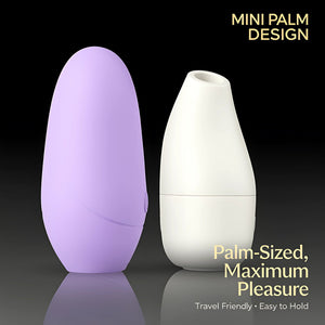 Tracy’s Dog Vibrator | Palm Sucking Clitoral & Bullet Massager, 10 Modes - Mairalea