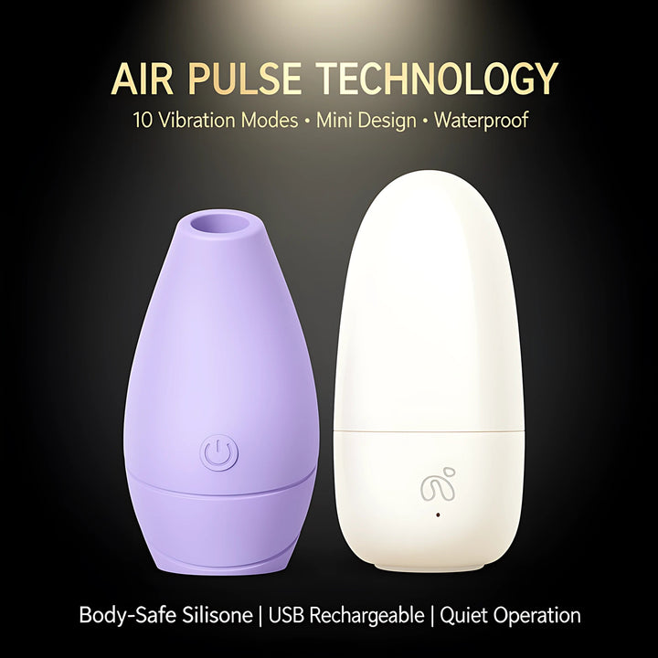 Tracy’s Dog Vibrator | Palm Sucking Clitoral & Bullet Massager, 10 Modes - Mairalea