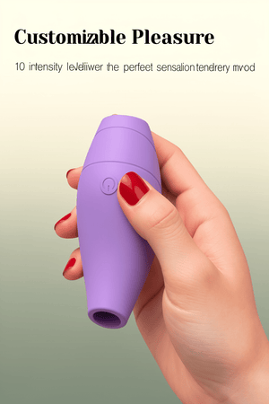 Tracy's Dog Vibrator Sex Toys, Palm Sucking Vibrators for Clit Nipple Stimulation, Adult Sex Toy with 10 Sucking Modes, Innovative Wireless Charging & Discreet, Mini Bullet for Solo & Couple, Pockiss - Mairalea