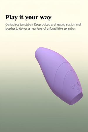 Tracy's Dog Vibrator Sex Toys, Palm Sucking Vibrators for Clit Nipple Stimulation, Adult Sex Toy with 10 Sucking Modes, Innovative Wireless Charging & Discreet, Mini Bullet for Solo & Couple, Pockiss - Mairalea