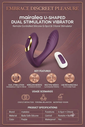 Tracy’s Dog Vibrator | Wearable Clitoral & G Spot Vibrator for Couples - Mairalea