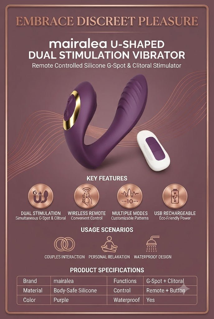 Tracy’s Dog Vibrator | Wearable Clitoral & G Spot Vibrator for Couples - Mairalea