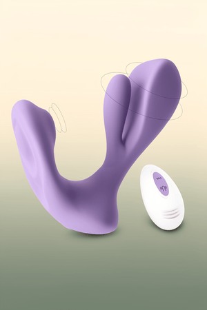 Tracy's Dog Wearable Clitoral G Spot Vibrator, Remote Control Adult Sex Toys for Women Couples Play, Powerful Quiet Panty Vibrators, Flexible Vibrating Stimulator with 10 Vibration, Erotic Massage - Mairalea