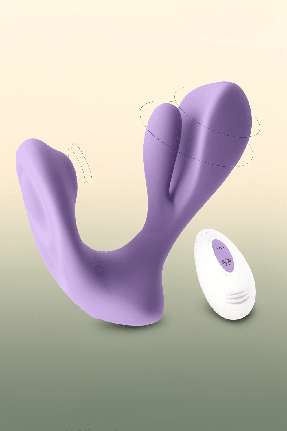 Tracy's Dog Wearable Clitoral G Spot Vibrator, Remote Control Adult Sex Toys for Women Couples Play, Powerful Quiet Panty Vibrators, Flexible Vibrating Stimulator with 10 Vibration, Erotic Massage - Mairalea